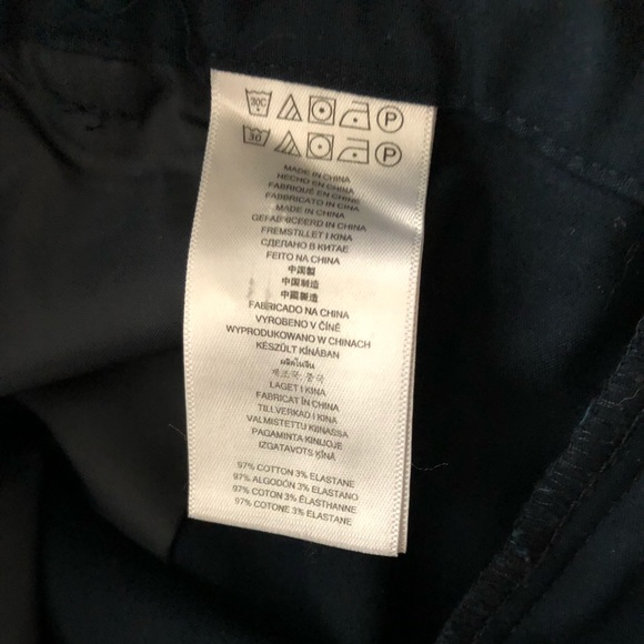 Michael Michael Kors blue casual pants with zipper - Picture 5 of 6